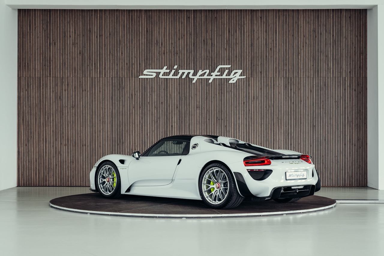 Porsche 918 Spyder Weissach for sale
