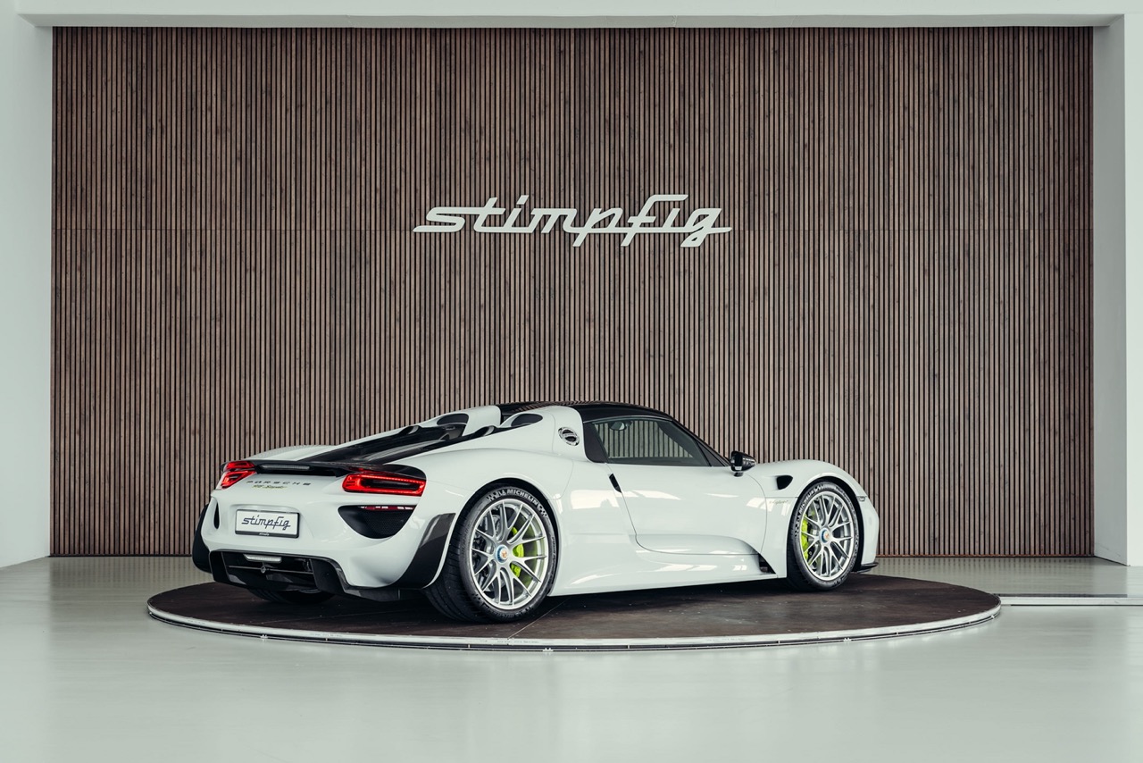 Porsche 918 Spyder Weissach For Sale