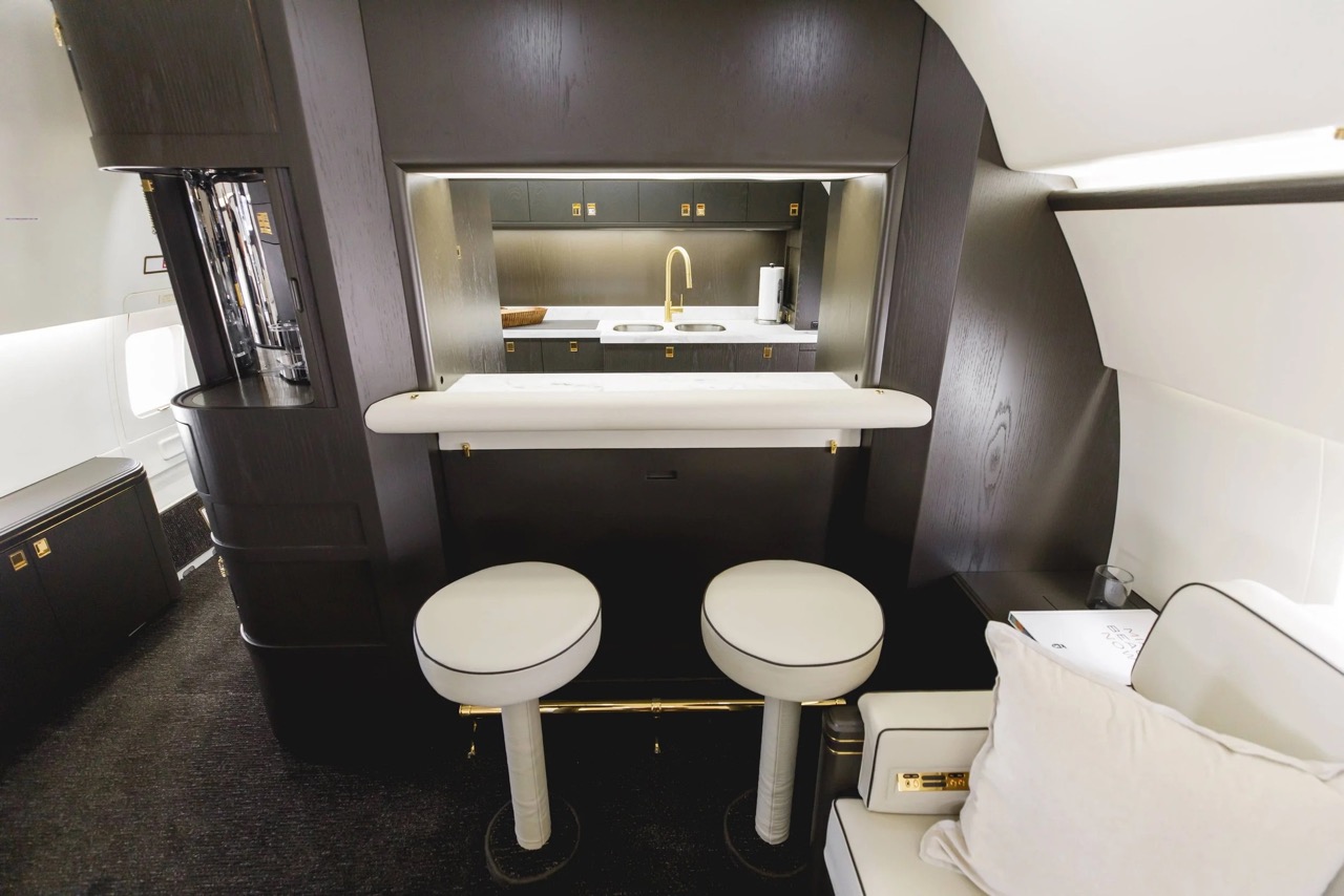 Boeing BBJ kitchen galley