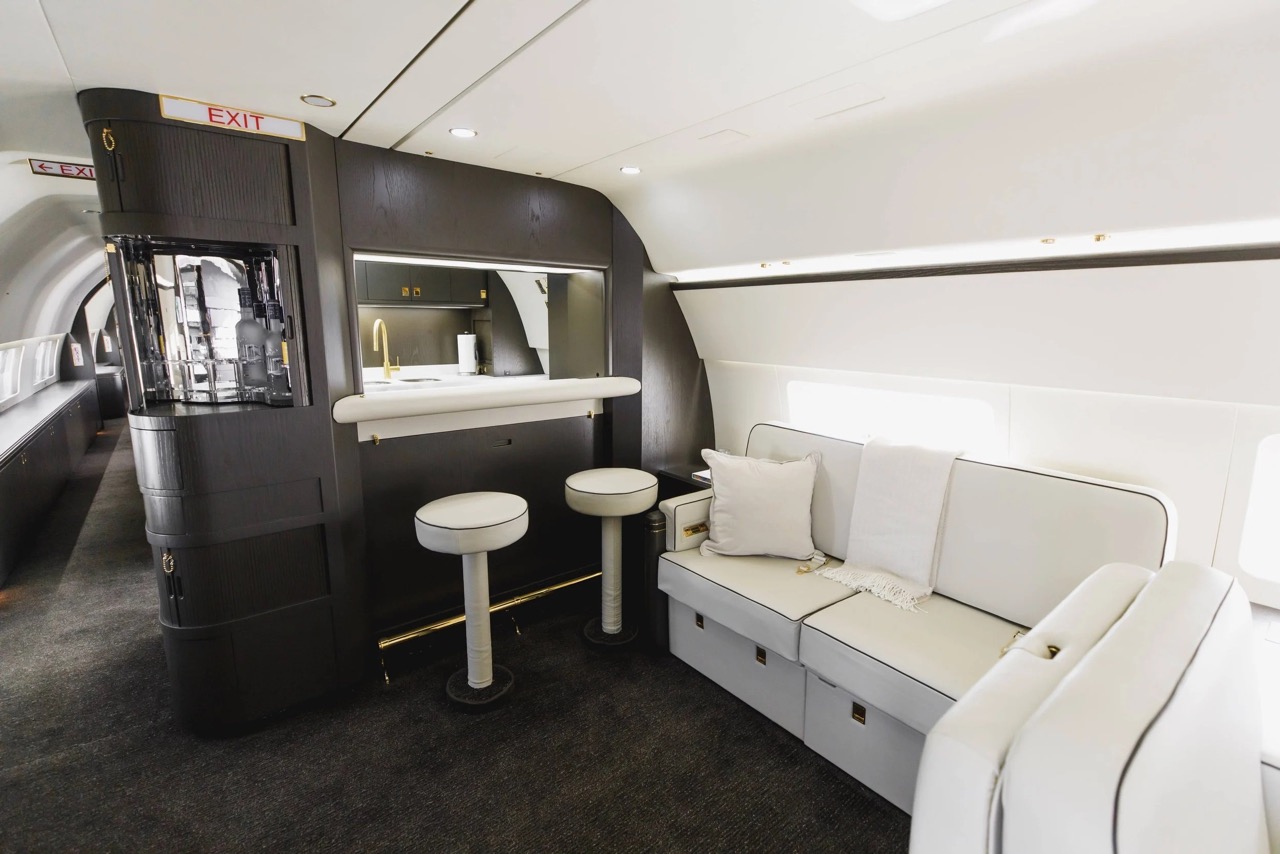 Boeing BBJ seating