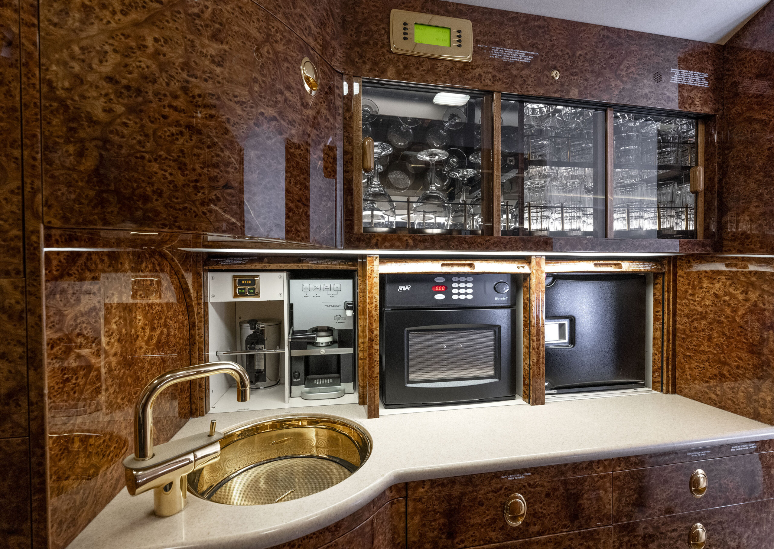 Dassault Falcon 2000EX EASy for sale — forward galley